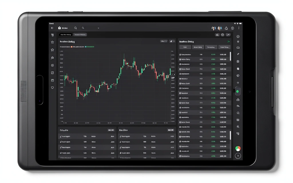 TradingView Mobile and Tablet Interface